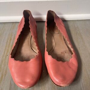 Chloe Pink Ballet Flats
